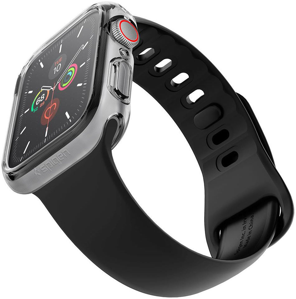 Spigen Ultra Hybrid - Apple Watch 44MM Case - Full Screen Protect - Transparant afbeelding 3