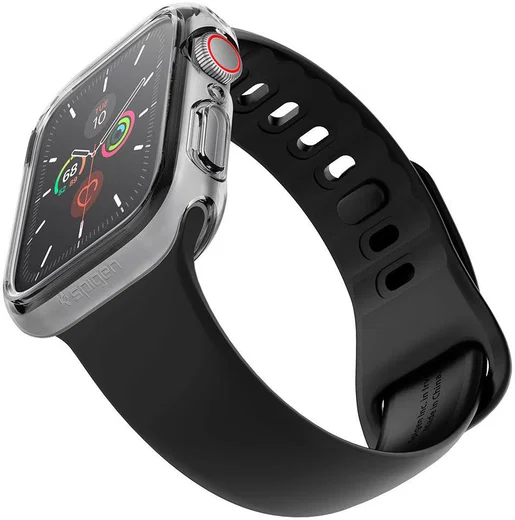 Spigen Ultra Hybrid - Apple Watch 44MM Case - Full Screen Protect - Transparant afbeelding 3