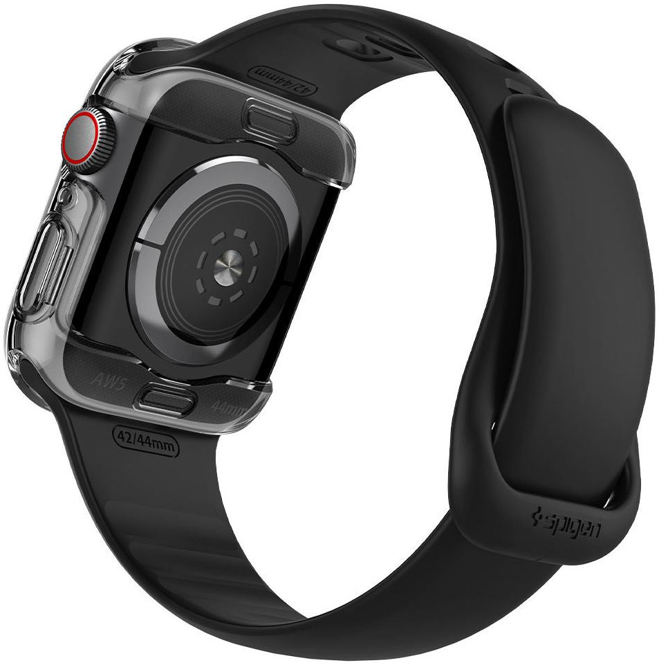 Spigen Ultra Hybrid - Apple Watch 44MM Case - Full Screen Protect - Transparant afbeelding 5