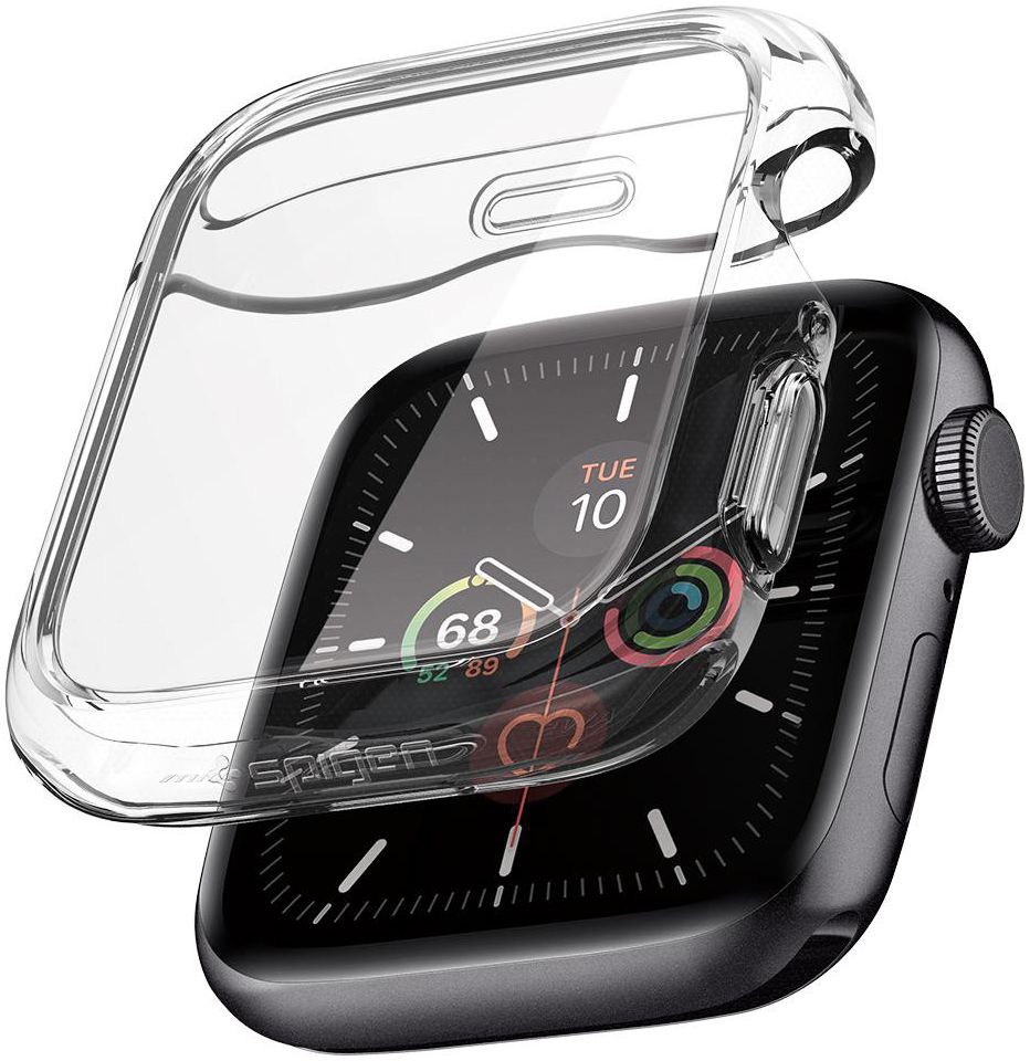 Spigen Ultra Hybrid - Apple Watch 44MM Case - Full Screen Protect - Transparant afbeelding 6