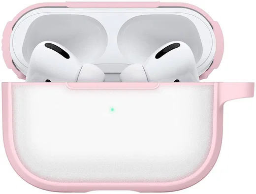 Spigen Cyrill Color Brick Apple AirPods Pro Hoesje Roze afbeelding 1