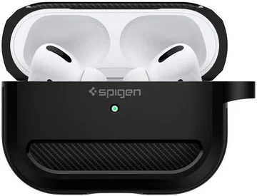 Spigen Rugged Armor Apple AirPods Pro Hoesje Zwart