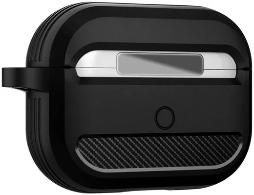 Spigen Rugged Armor Apple AirPods Pro Hoesje Zwart afbeelding 4