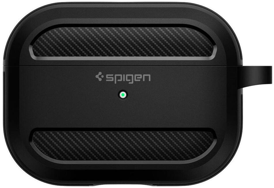 Spigen Rugged Armor Apple AirPods Pro Hoesje Zwart afbeelding 5