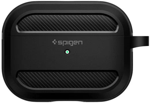 Spigen Rugged Armor Apple AirPods Pro Hoesje Zwart afbeelding 5