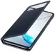 Origineel Samsung Galaxy Note 10 Lite Hoesje S-View Wallet Cover Zwart afbeelding 1