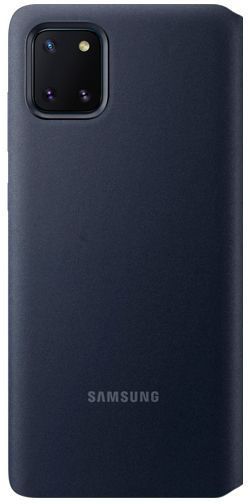 Origineel Samsung Galaxy Note 10 Lite Hoesje S-View Wallet Cover Zwart afbeelding 4