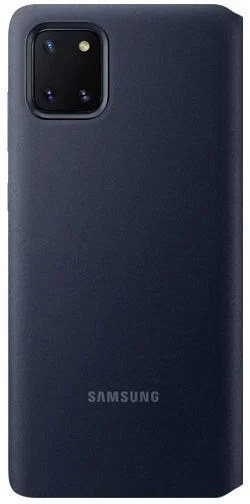 Origineel Samsung Galaxy Note 10 Lite Hoesje S-View Wallet Cover Zwart afbeelding 4