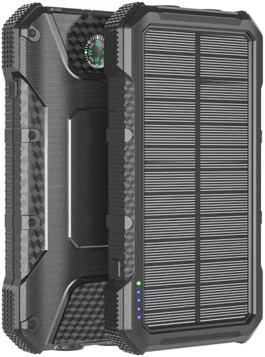 4smarts TitanPack Solar Powerbank 20.000 mAh met Stofdichte Poorten afbeelding 8