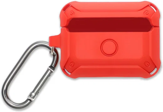 4smarts HardShell Apple AirPods Pro Hoesje Rood afbeelding 2
