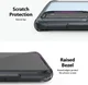 Ringke Fusion Samsung Galaxy S20 Hoesje Transparant/Zwart afbeelding 7