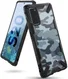 Ringke Fusion X Samsung Galaxy S20 Hoesje Camo Design Zwart afbeelding 1