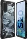 Ringke Fusion X Samsung Galaxy S20 Hoesje Camo Design Zwart afbeelding 2