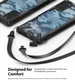 Ringke Fusion X Samsung Galaxy S20 Hoesje Camo Design Zwart afbeelding 9