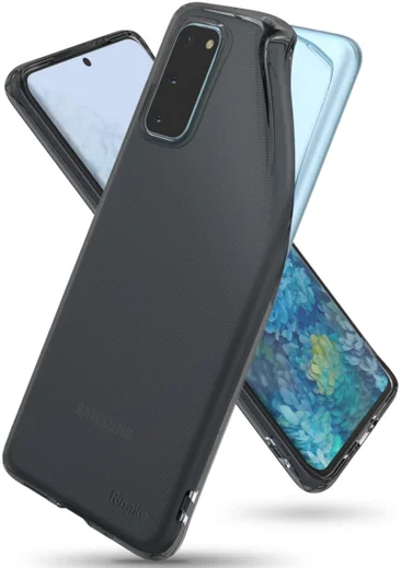 Samsung Galaxy S20 Hoesje Ringke Air Flexibele Back Cover Zwart afbeelding 5