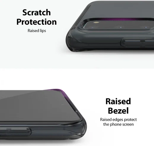 Samsung Galaxy S20 Hoesje Ringke Air Flexibele Back Cover Zwart afbeelding 8