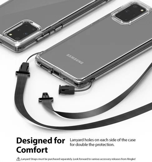 Ringke Fusion Samsung Galaxy S20 Plus Hoesje Transparant afbeelding 10