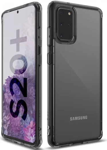 Ringke Fusion Samsung Galaxy S20 Plus Hoesje Transparant/Zwart afbeelding 6