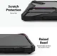 Ringke Fusion X Samsung Galaxy S20 Plus Hoesje Transparant/Zwart afbeelding 8