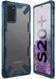 Ringke Fusion X Samsung Galaxy S20 Plus Hoesje Transparant/Blauw afbeelding 5