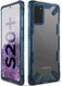 Ringke Fusion X Samsung Galaxy S20 Plus Hoesje Transparant/Blauw afbeelding 6