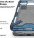 Ringke Fusion X Samsung Galaxy S20 Plus Hoesje Transparant/Blauw afbeelding 7