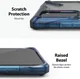 Ringke Fusion X Samsung Galaxy S20 Plus Hoesje Transparant/Blauw afbeelding 8