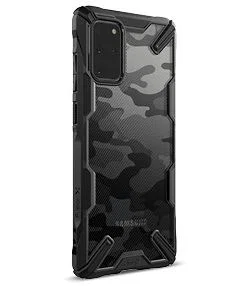 Ringke Fusion X Samsung Galaxy S20 Plus Hoesje Camo Design Zwart afbeelding 4