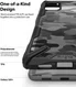 Ringke Fusion X Samsung Galaxy S20 Plus Hoesje Camo Design Zwart afbeelding 7