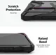 Ringke Fusion X Samsung Galaxy S20 Plus Hoesje Camo Design Zwart afbeelding 8