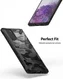 Ringke Fusion X Samsung Galaxy S20 Plus Hoesje Camo Design Zwart afbeelding 9