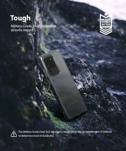 Ringke Fusion Samsung Galaxy S20 Ultra Hoesje Transparant afbeelding 2