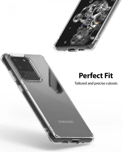 Ringke Fusion Samsung Galaxy S20 Ultra Hoesje Transparant afbeelding 9