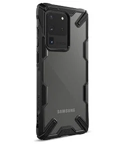 Ringke Fusion X Samsung Galaxy S20 Ultra Hoesje Transparant/Zwart afbeelding 4