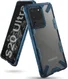 Ringke Fusion X Samsung Galaxy S20 Ultra Hoesje Transparant/Blauw afbeelding 1