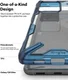 Ringke Fusion X Samsung Galaxy S20 Ultra Hoesje Transparant/Blauw afbeelding 7