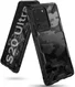 Ringke Fusion X Samsung Galaxy S20 Ultra Hoesje Camo Design Zwart afbeelding 1