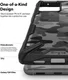 Ringke Fusion X Samsung Galaxy S20 Ultra Hoesje Camo Design Zwart afbeelding 7