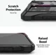 Ringke Fusion X Samsung Galaxy S20 Ultra Hoesje Camo Design Zwart afbeelding 8