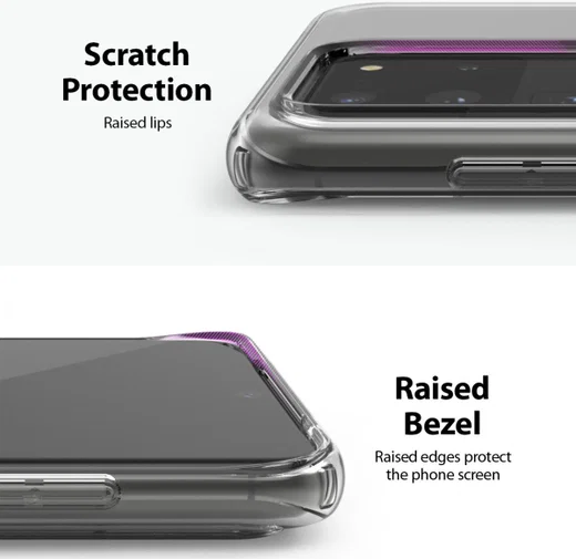 Ringke Air Samsung Galaxy S20 Ultra Hoesje Transparant afbeelding 8