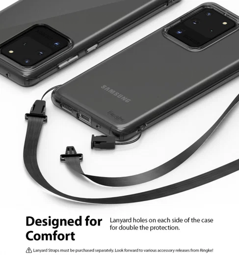 Ringke Air Samsung Galaxy S20 Ultra Hoesje Zwart afbeelding 7