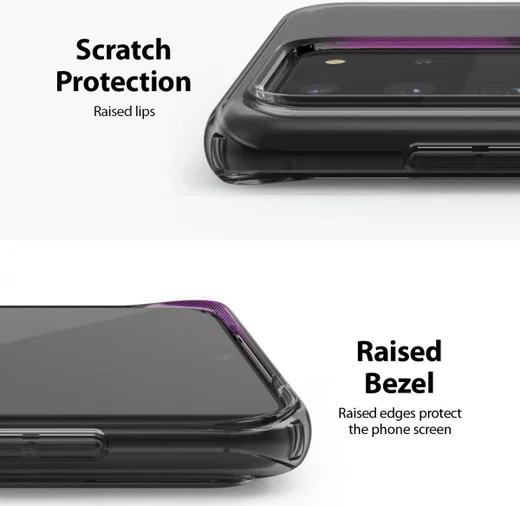 Ringke Air Samsung Galaxy S20 Ultra Hoesje Zwart afbeelding 8