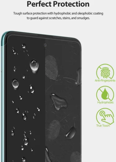Ringke Dual Easy Wing Samsung S20 Plus Screenprotector (Duo Pack) afbeelding 8