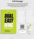 Ringke Dual Easy Wing Samsung S20 Plus Screenprotector (Duo Pack) afbeelding 12