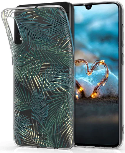 HappyCase Samsung Galaxy A70 Flexibel TPU Hoesje Jungle Print afbeelding 2