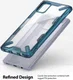 Ringke Fusion X Samsung Galaxy A71 Hoesje Transparant/Blauw afbeelding 2