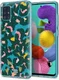 HappyCase Samsung Galaxy A71 Hoesje Flexibel TPU Summer Leopard Print afbeelding 2