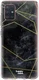 HappyCase Samsung Galaxy A71 Hoesje Flexibel TPU Zwart Marmer Print afbeelding 7