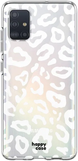 HappyCase Samsung Galaxy A71 Hoesje Flexibel TPU Luipaard Print afbeelding 10