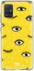 HappyCase Samsung Galaxy A71 Hoesje Flexibel TPU Happy Eyes Print afbeelding 1